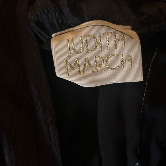 NWOT Judith March Sequin Bow Black Dress Size M - Picture 7 of 7